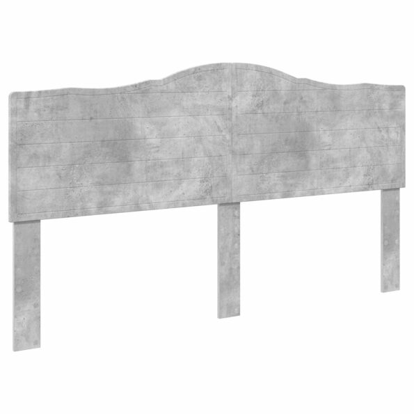 vidaXL Rám postele Betónová šedá 180 x 200 cm Kompozitné drevo – Obrázok 7