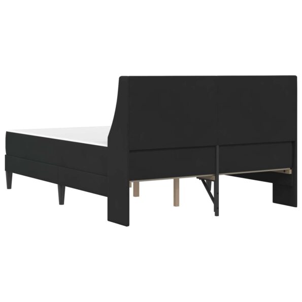 vidaXL Rám postele s matracom s matracmi Čierny 120 x 200 cm Zamat – Obrázok 8