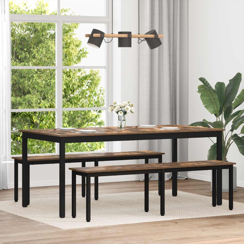 3415380_1.jpg vidaXL Jedálenské stoly Kompozitné drevo – Obrázok 1