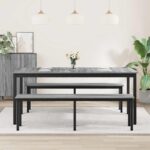 vidaXL Jedálenské stoly Kompozitné drevo – Obrázok 4