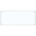 vidaXL Kuchynský obklad 2 pcs Priehľadná 100 x 40 cm tvrdené sklo – Obrázok 4