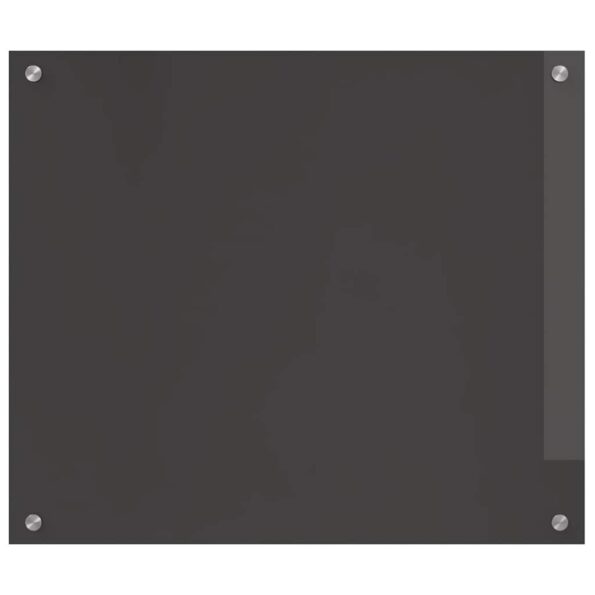 vidaXL Kuchynský backsplash 2 pcs Tmavo šedá 70 x 60 cm tvrdené sklo – Obrázok 4