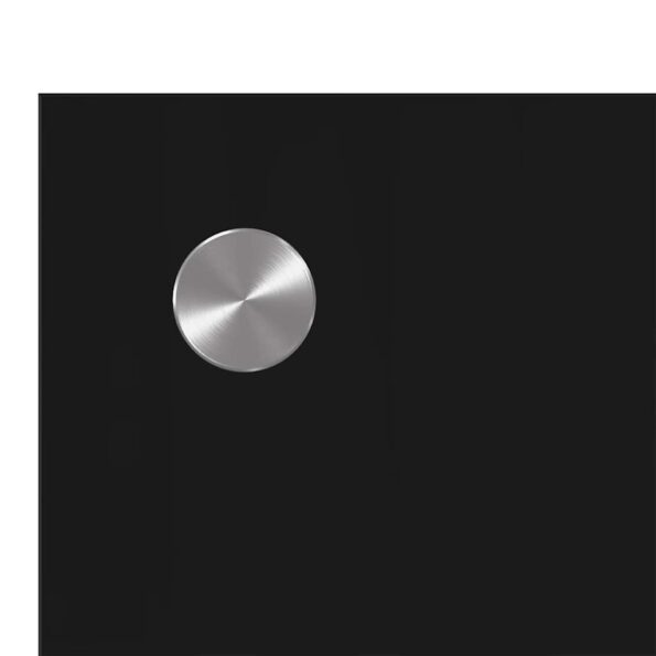 vidaXL Kuchynský backsplash 2 pcs Čierna 110 x 50 cm tvrdené sklo – Obrázok 7