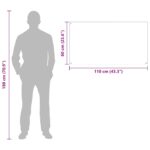 vidaXL Kuchynský backsplash 2 pcs Tmavo šedá 110 x 60 cm tvrdené sklo – Obrázok 10