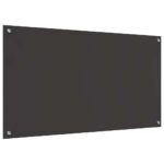 vidaXL Kuchynský backsplash 2 pcs Tmavo šedá 110 x 60 cm tvrdené sklo – Obrázok 6