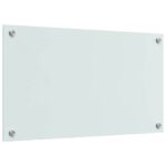 vidaXL Kuchynský backsplash 2 pcs Biela 70 x 40 x 0.8 cm Tvrdené sklo – Obrázok 6