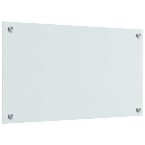 vidaXL Kuchynský backsplash 2 pcs Biela 70 x 40 x 0.8 cm Tvrdené sklo – Obrázok 6