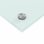 vidaXL Kuchynský backsplash 2 pcs Biela 70 x 40 x 0.8 cm Tvrdené sklo – Obrázok 8