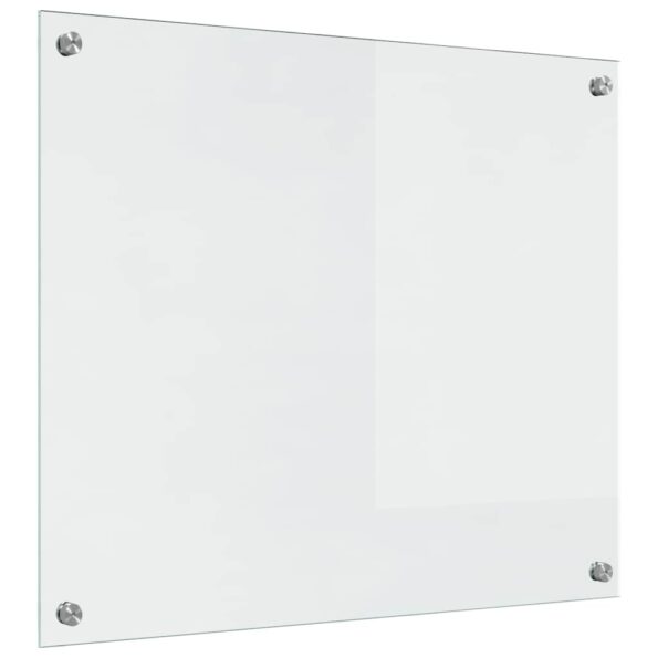 vidaXL Kuchynský backsplash Priehľadná 70 x 60 x 0.8 cm tvrdené sklo – Obrázok 6