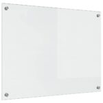 vidaXL Kuchynský backsplash Priehľadná 80 x 60 x 0.8 cm tvrdené sklo – Obrázok 6