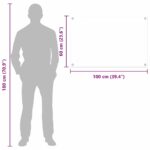 vidaXL Kuchynský backsplash Priehľadná 100 x 60 x 0.8 cm tvrdené sklo – Obrázok 10