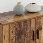 vidaXL Nástenný TV kabinetový set 2 pcs Staré drevo 80 x 34,5 x 40 cm – Obrázok 4