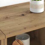 vidaXL Komody 2 pcs Remeselný dub 60 x 35 x 70 cm Kompozitné drevo – Obrázok 4