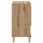 vidaXL Komody 2 pcs Remeselný dub 60 x 35 x 70 cm Kompozitné drevo – Obrázok 8