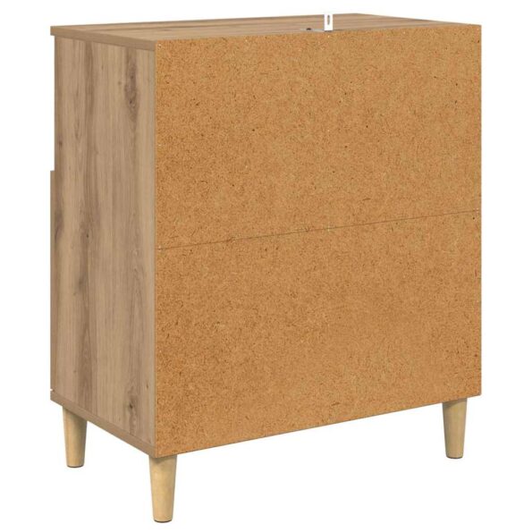 vidaXL Komody 2 pcs Remeselný dub 60 x 35 x 70 cm Kompozitné drevo – Obrázok 9