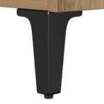 vidaXL Komody 3 pcs Remeselný dub 60 x 35 x 70 cm Kompozitné drevo – Obrázok 9