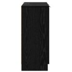 vidaXL Komody 2 pcs Čierny dub 60 x 30 x 70 cm Kompozitné drevo – Obrázok 8