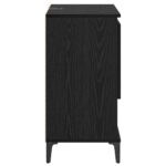 vidaXL Komody 2 pcs Čierny dub 60 x 35 x 70 cm Kompozitné drevo – Obrázok 8