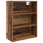 vidaXL Highboard Staré drevo 69,5 x 34 x 180 cm – Obrázok 7