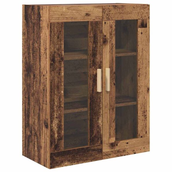 vidaXL Highboard Staré drevo 69,5 x 34 x 180 cm – Obrázok 7