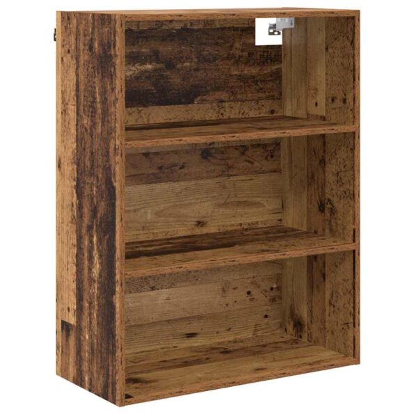 vidaXL Highboard so zásuvkou 2 pcs Staré drevo Kompozitné drevo – Obrázok 7
