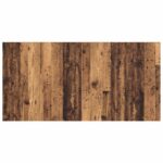 vidaXL Čelňa s kabinetom Nástenný 3 pcs Staré drevo Kompozitné drevo – Obrázok 5