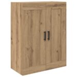 vidaXL Highboard 2 pcs Remeselný dub Kompozitné drevo – Obrázok 7