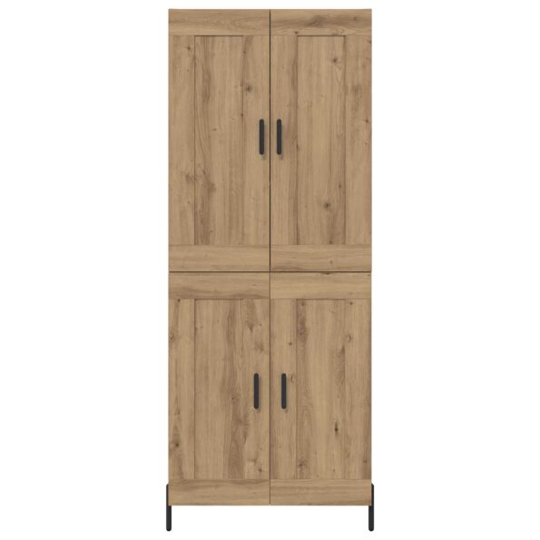 vidaXL Highboard 2 pcs Remeselný dub Kompozitné drevo – Obrázok 8