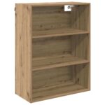 vidaXL Highboard Remeselný dub 69,5 x 32,5 x 180 cm Kompozitné drevo – Obrázok 6