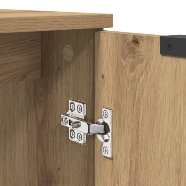 vidaXL Sada kúpeľňového nábytku 3 pcs Remeselný dub Kompozitné drevo – Obrázok 13