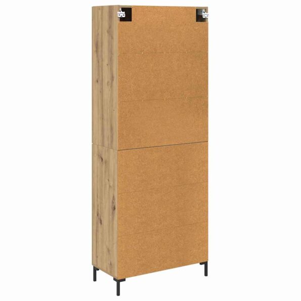 vidaXL Highboard 2 pcs Remeselný dub Kompozitné drevo – Obrázok 10