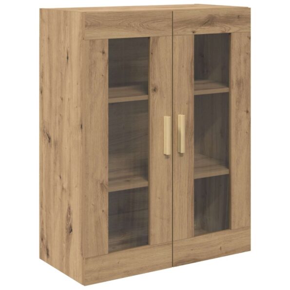 vidaXL Highboard Remeselný dub 69,5 x 34 x 180 cm Kompozitné drevo – Obrázok 7