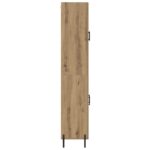 vidaXL Highboard 2 pcs Remeselný dub Kompozitné drevo – Obrázok 9