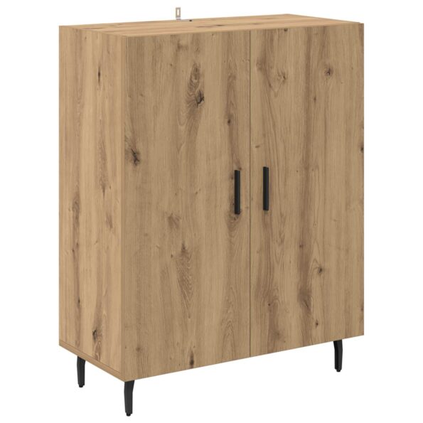 vidaXL Highboard Remeselný dub 69,5 x 34 x 180 cm – Obrázok 6
