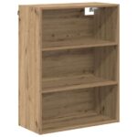vidaXL Highboard Remeselný dub 69,5 x 34 x 180 cm – Obrázok 7