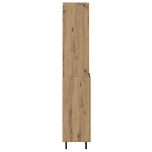 vidaXL Highboard Remeselný dub 69,5 x 34 x 180 cm – Obrázok 9