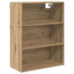 vidaXL Highboard Remeselný dub 69,5 x 34 x 180 cm Kompozitné drevo – Obrázok 7