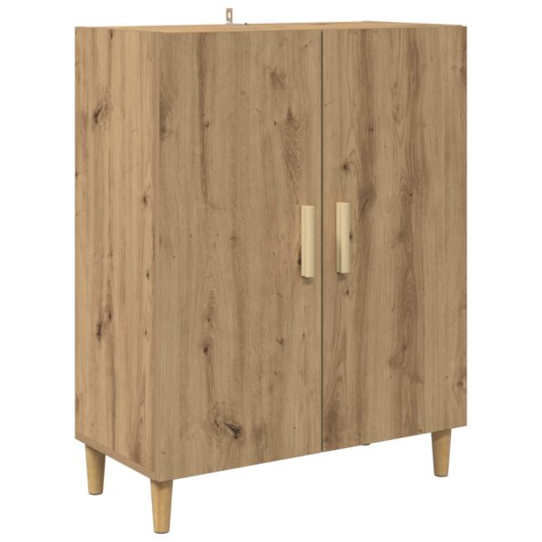 vidaXL Highboard Remeselný dub 69,5 x 34 x 180 cm – Obrázok 6