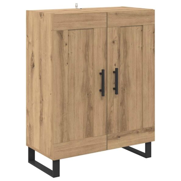 vidaXL Highboard Remeselný dub 69,5 x 34 x 180 cm – Obrázok 6