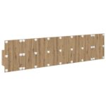 vidaXL Čelňa s kabinetom Nástenný 3 pcs Remeselný dub Kompozitné drevo – Obrázok 9