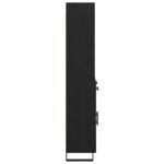 vidaXL Highboard so zásuvkou 2 pcs Čierny dub Kompozitné drevo – Obrázok 9