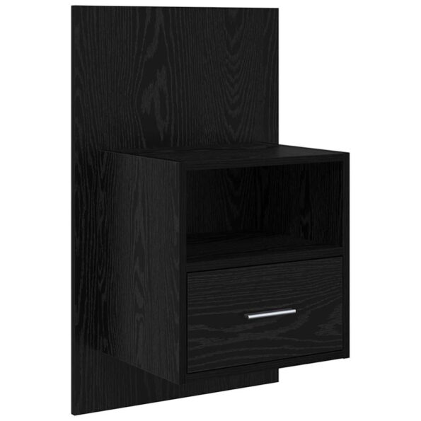 vidaXL Čelňa s kabinetom so zásuvkou 3 pcs Čierny dub Kompozitné drevo – Obrázok 6