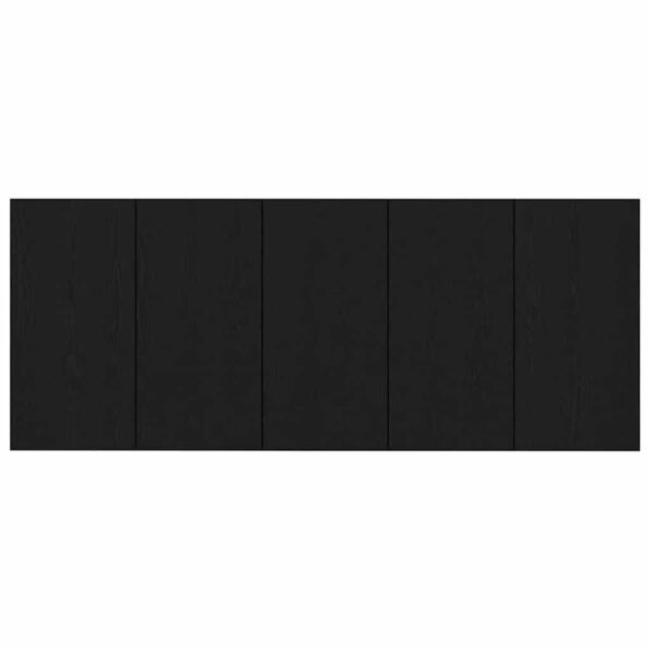 vidaXL Čelňa s kabinetom so zásuvkou 3 pcs Čierny dub Kompozitné drevo – Obrázok 5