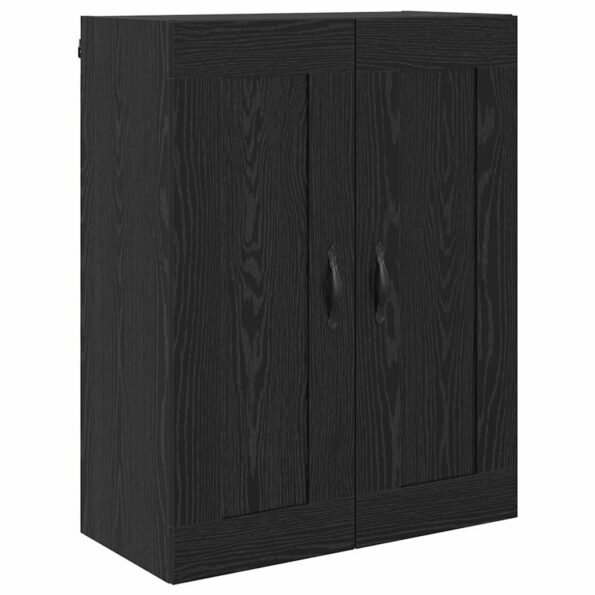 vidaXL Highboard Čierny dub 69,5 x 34 x 180 cm Kompozitné drevo – Obrázok 7