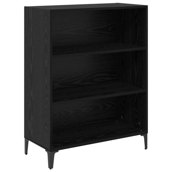 vidaXL Highboard Čierny dub 69,5 x 34 x 180 cm Kompozitné drevo – Obrázok 6