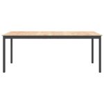 vidaXL Jedálenský stôl Prírodná 200 x 100 x 75 cm – Obrázok 5