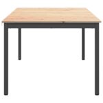 vidaXL Jedálenský stôl Prírodná 200 x 100 x 75 cm – Obrázok 6