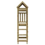 vidaXL Herná veža Hnedá Masívne impregnované drevo – Obrázok 5