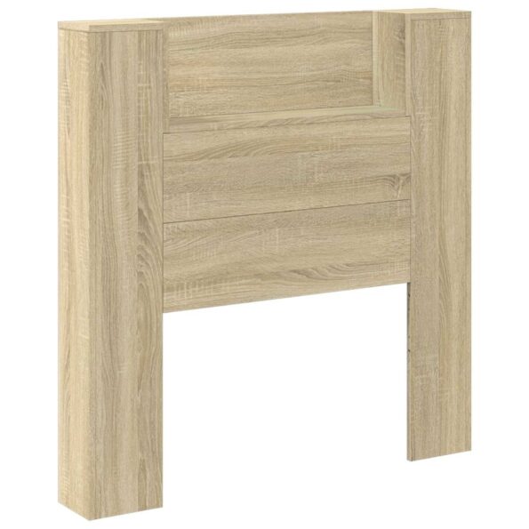 vidaXL Zadné čelo Sonoma dub 100 x 16,5 x 103,5 cm Kompozitné drevo – Obrázok 2