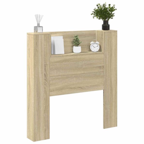 vidaXL Zadné čelo Sonoma dub 100 x 16,5 x 103,5 cm Kompozitné drevo – Obrázok 3